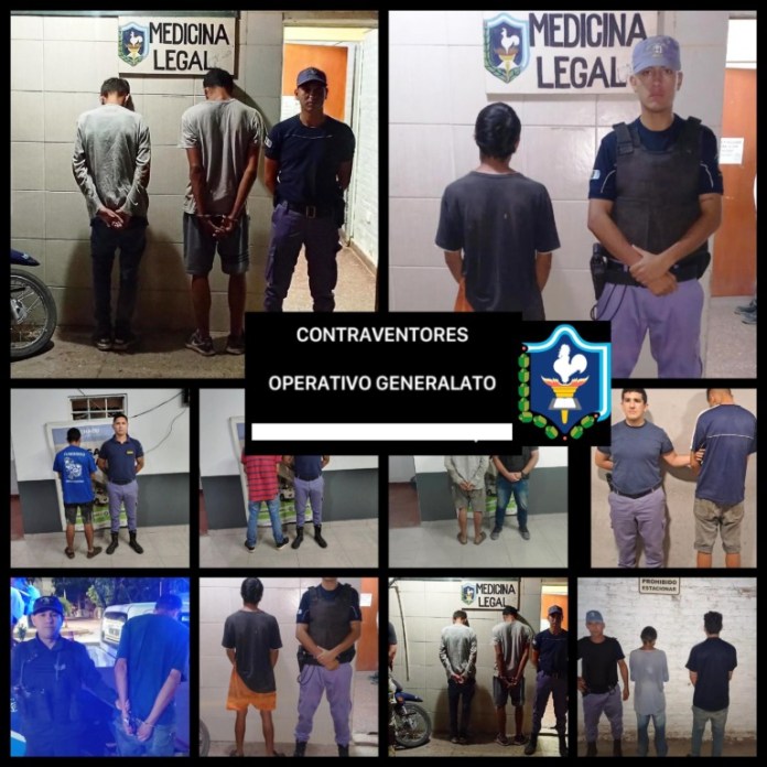 Secuestran 71 motos y detienen a tres evadidos por la justicia tras operativo policial