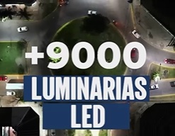 El gobierno de la provincia del Chaco ilumina Resistencia