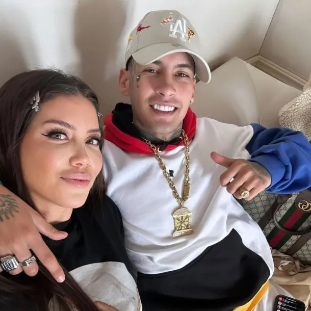 Wanda Nara compartió una foto de L-Gante en la intimidad y mostró el lado desconocido del cantante