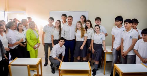 San Bernardo: El gobernador Zdero inauguró nueva infraestructura para la UEGP N°232 «Papa Francisco»