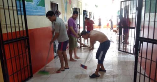 Obligatoriedad de tareas de limpieza para internos del Servicio Penitenciario Federal