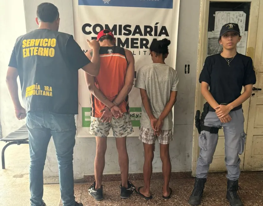 Detienen a dos personas vinculadas a un robo millonario en Villa Papelito