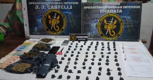 Allanamientos en Corzuela: desmantelan cuatro bunkers y secuestran drogas, vehiculos y dinero