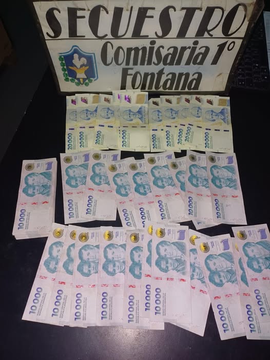 Fontana: Empleado infiel se llevo la recaudacion,no tardaron en demorarlo