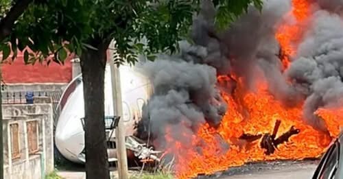 Accidente aéreo en San Fernando: van a demoler la casa en la que se estrelló el avión privado