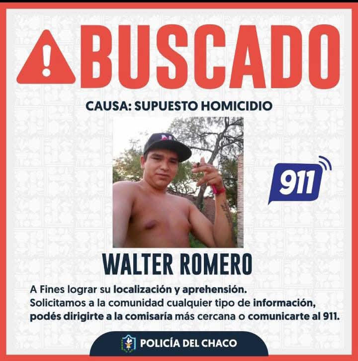 Homicidio en Barranqueras:Detuvieron al principal sospechoso Walter Romero