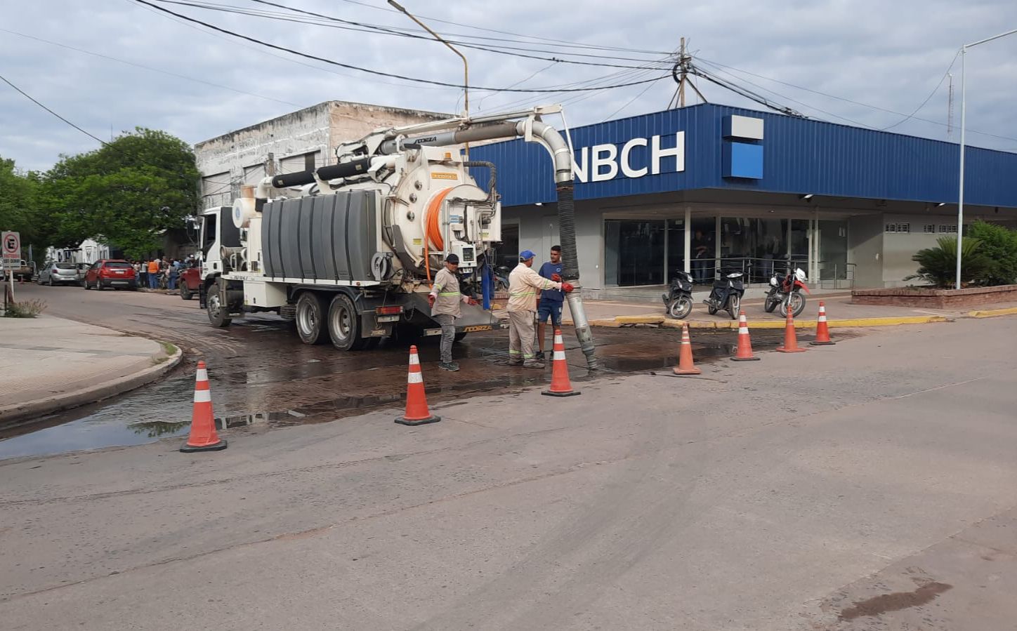 Castelli; Sameep continua con los operativos de saneamientos integral