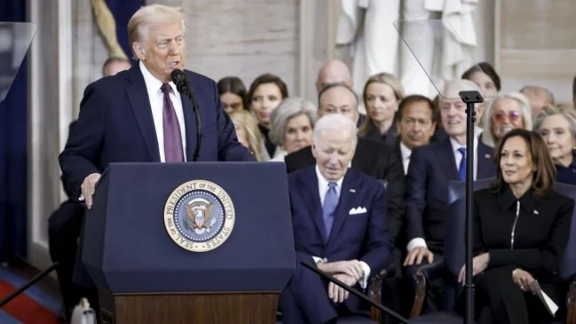 Donald Trump anunció una serie de reformas tras asumir como presidente de Estados Unidos