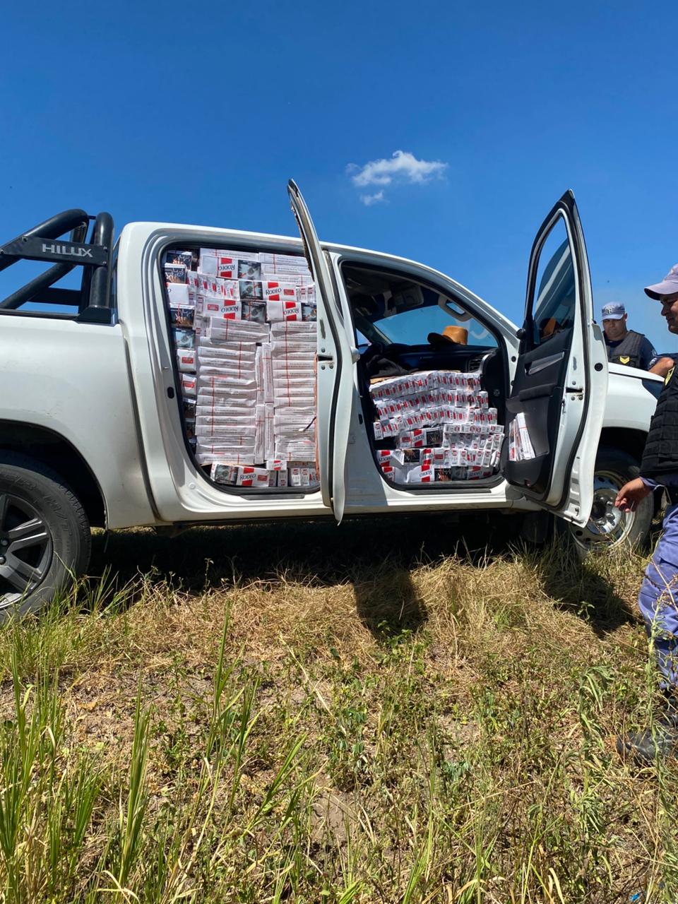 Persecución y secuestro de cigarrillos terminó en Formosa
