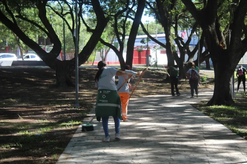 Aniversario de Resistencia: acondicionan el Parque “2 de Febrero” para los festejos
