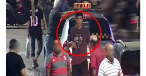 Resistencia: taxistas y un policía se enfrentaron en pleno centro por un lugar de estacionamiento