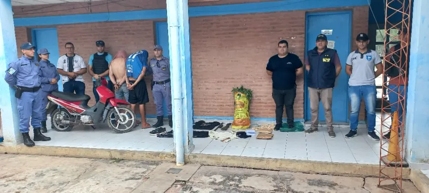 Atraparon a los ladrones que robaron en una estación de servicio en Avia Terai