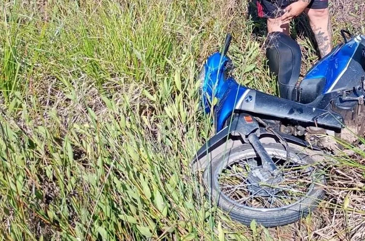 Recuperaron la moto que había sido robada por motochorros