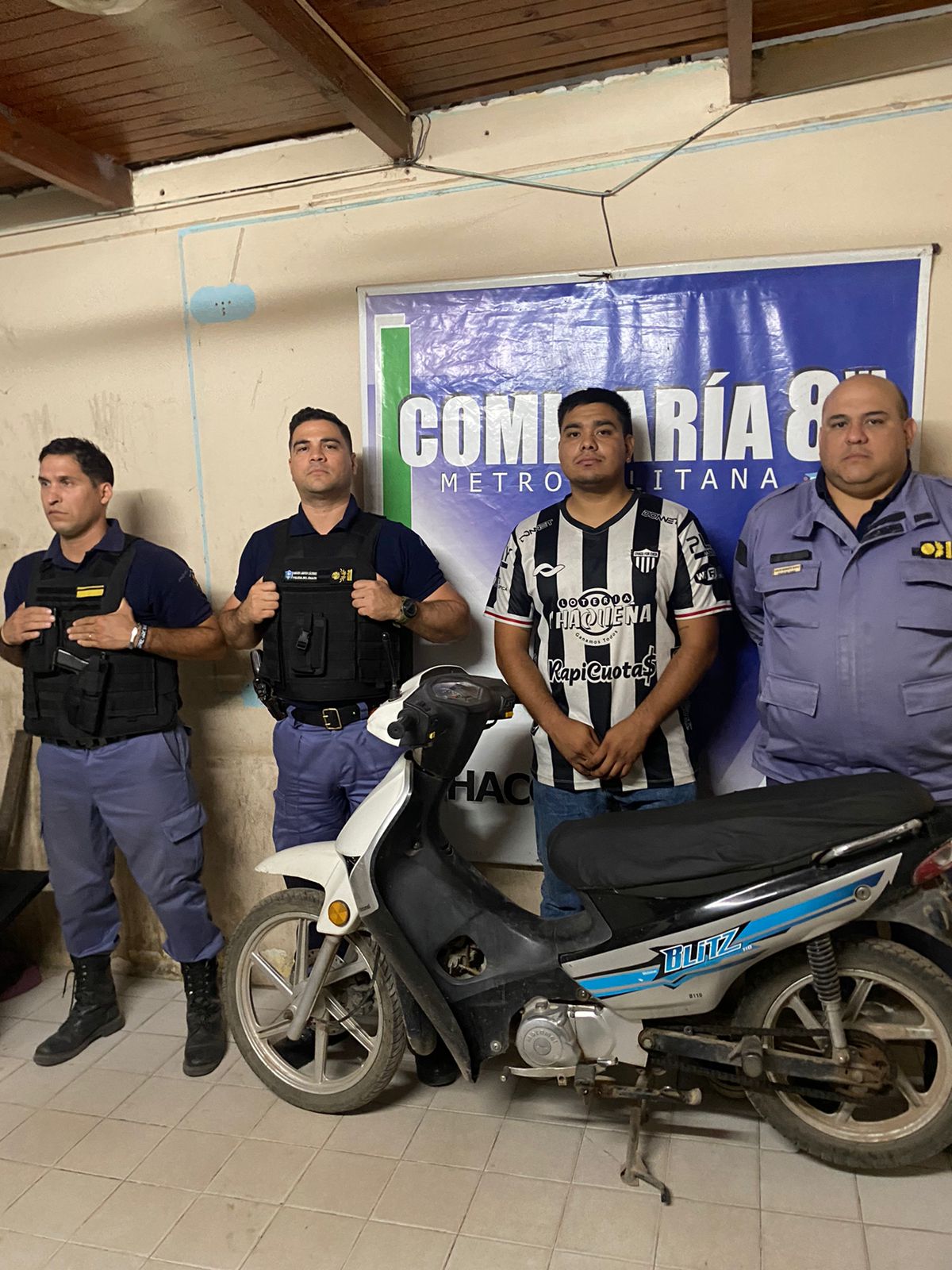 Recuperan motocicleta robada a empleada municipal en Resistencia