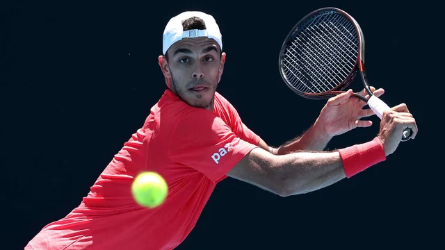 Cerúndolo, Díaz Acosta y Etcheverry, los únicos argentinos que se metieron en la segunda ronda del Abierto de Australia