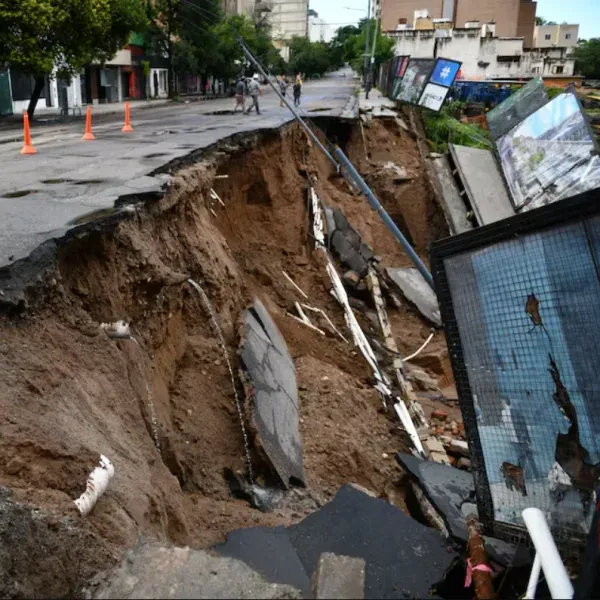 Fuerte temporal provocó destrozos en Calamuchita y alrededores