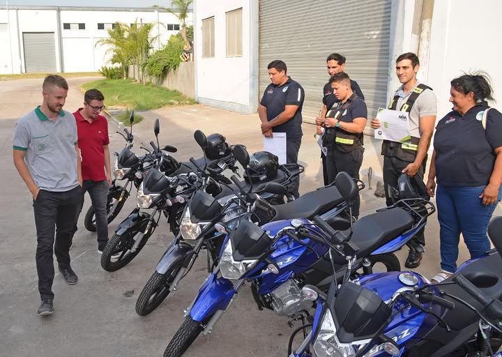 La Municipalidad sumó 11 motocicletas para el control público