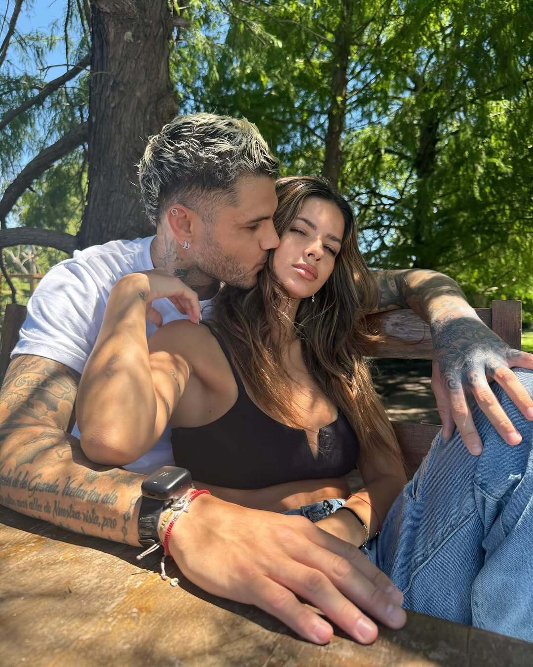 Mauro Icardi y La China Suárez confirmaron su romance: «Sé que con vos estoy donde debo estar»