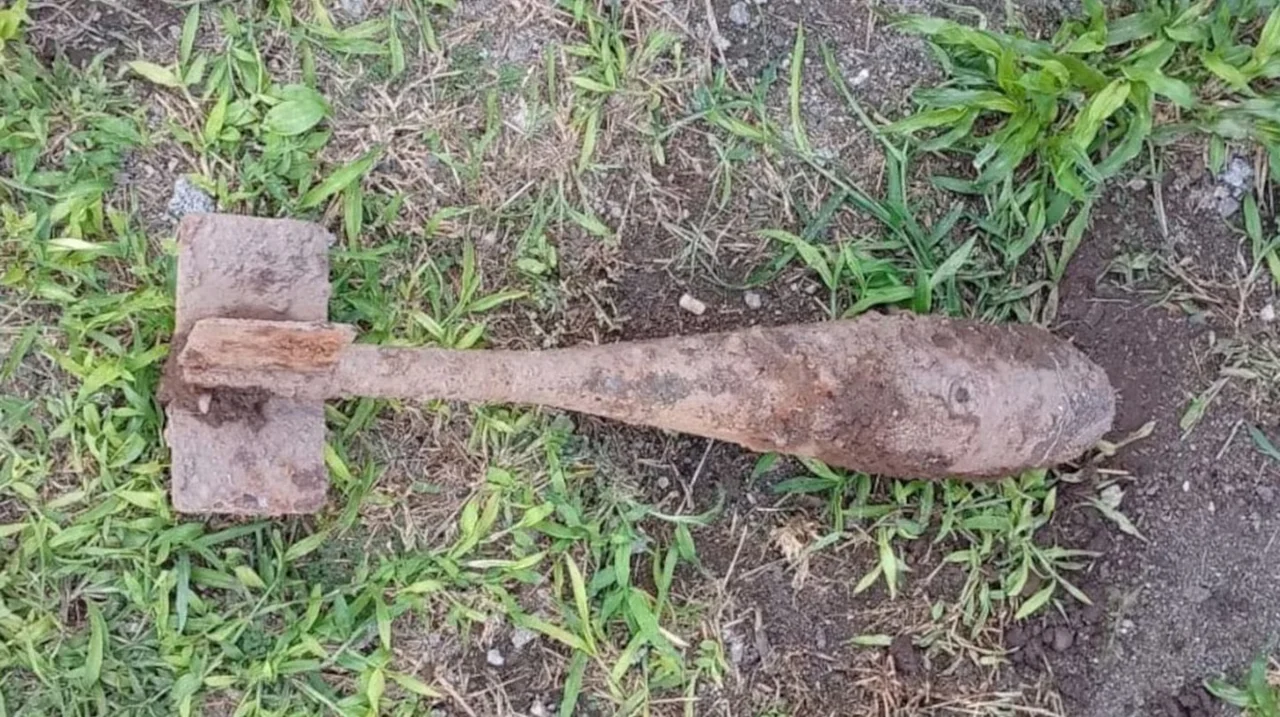 Cavaba un pozo para poner una pileta en su casa y encontró un extraño objeto