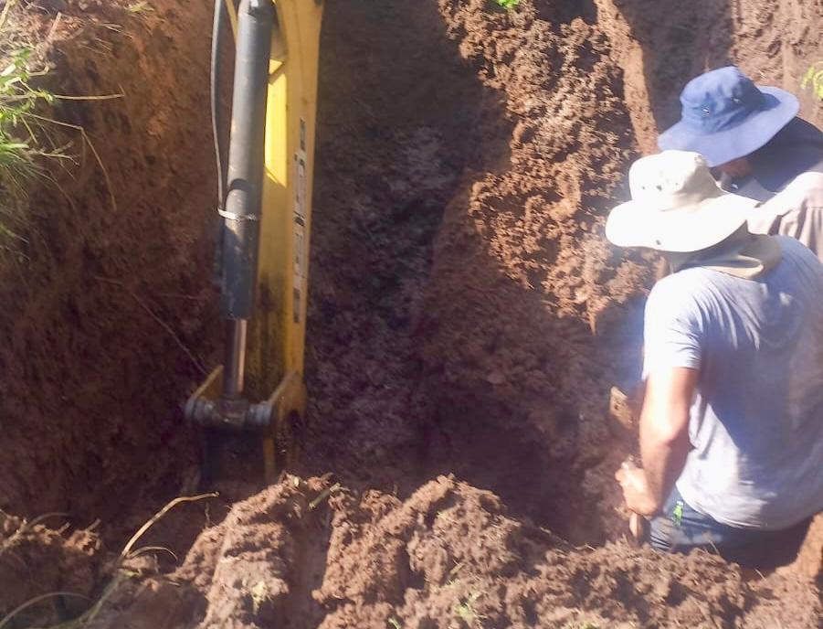 SAMEEP reparó el acueducto Loro Blanco y se normalizó el agua potable a Pampa del Infierno