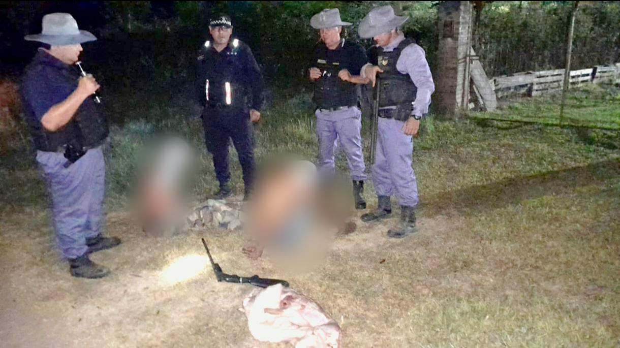 Caminera recupero una moto, detuvo a 3 personas por supuesto abigeato, detecto 45 alcoholemias y labró 192 actas