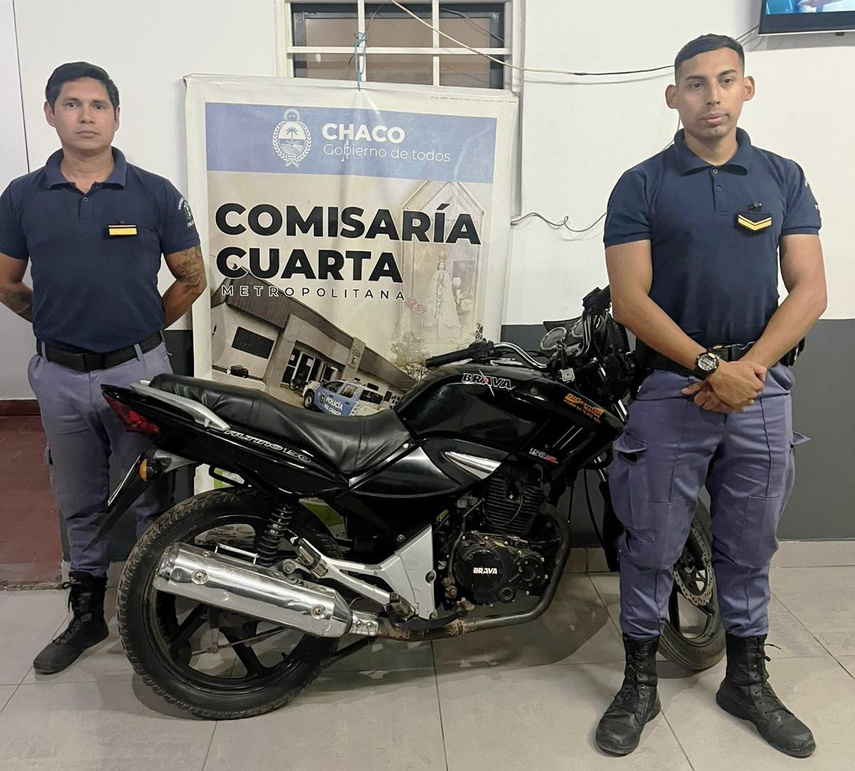 Dos procedimientos positivos. con motocicletas secuestradas y aprehensiones