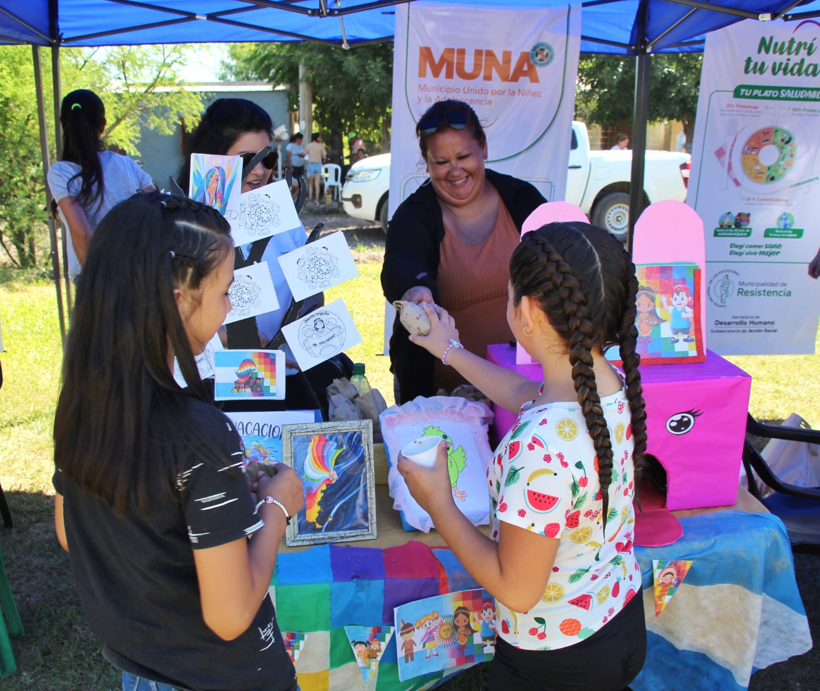 Finalizó con éxito “La Colonia en tu Barrio” en el barrio Los Teros