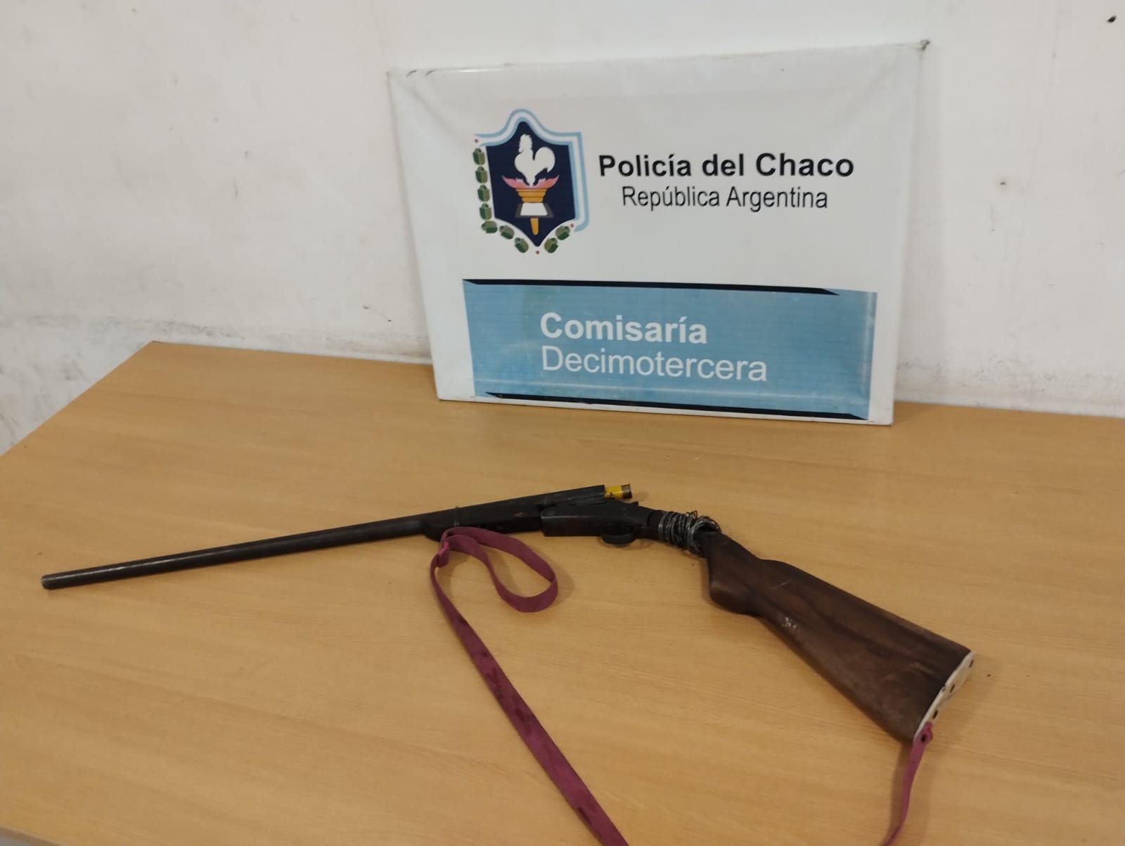 Se apersonó a la casa de su nuera empuñando una escopeta y fue detenido