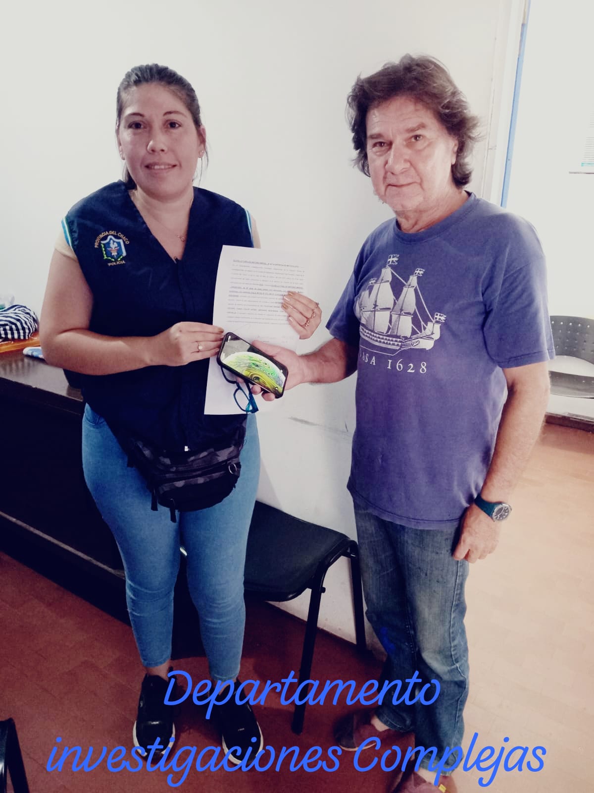 Operativos del Departamento Investigaciones Complejas: un Iphone y una moto recuperada