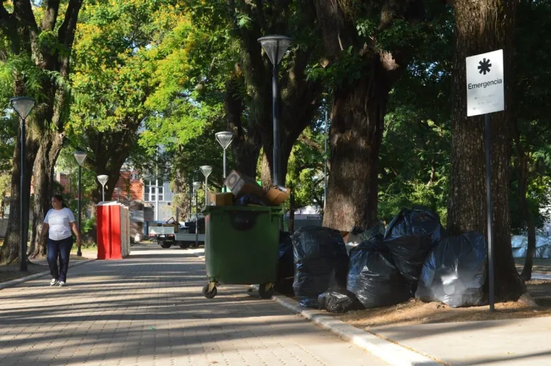 Destacaron la colaboración de la gente en mantener limpio el Parque “2 de Febrero”