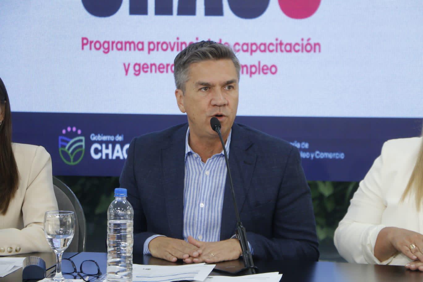 El Gobernador Zdero lanzó El Programa Provincial de Capacitación y Generación de Empleo “IMPULSAR CHACO”