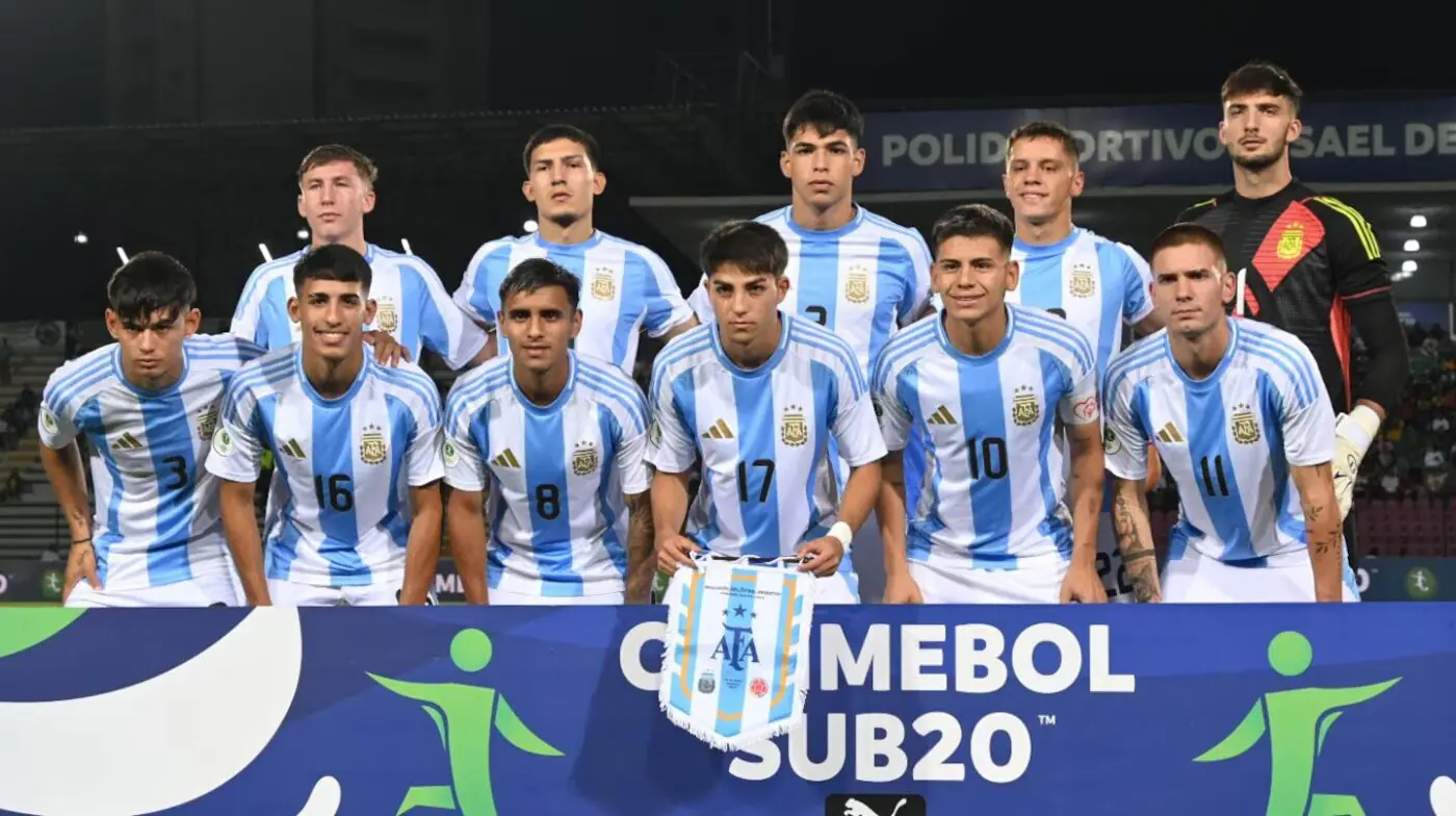 La Selección argentina Sub 20 cierra la fase de grupos del Sudamericano ante Ecuador