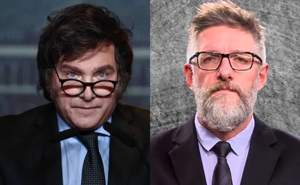 Javier Milei trató de «caradura» a Luis Novaresio luego de que criticara su discurso en Davos