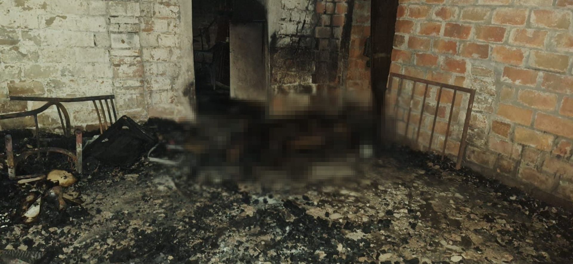 Encontraron a un hombre calcinado en una casa de Fontana