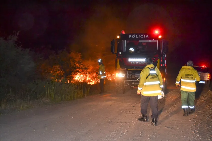 Hay cuatro demorados acusados de generar incendios en Corrientes