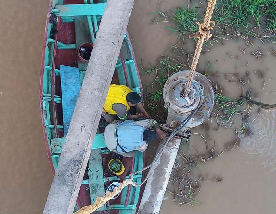 SAMEEP realizó trabajos preventivos para asegurar el servicio de agua potable en el área metropolitana