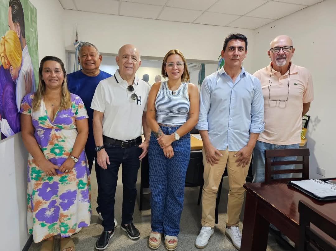 Magda Ayala Coordina Acciones Con El Presidente De SECHEEP