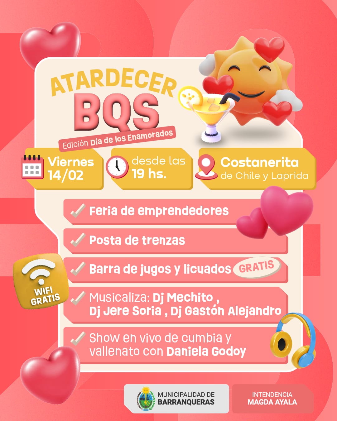 Llega la segunda fecha de atardecer BQS