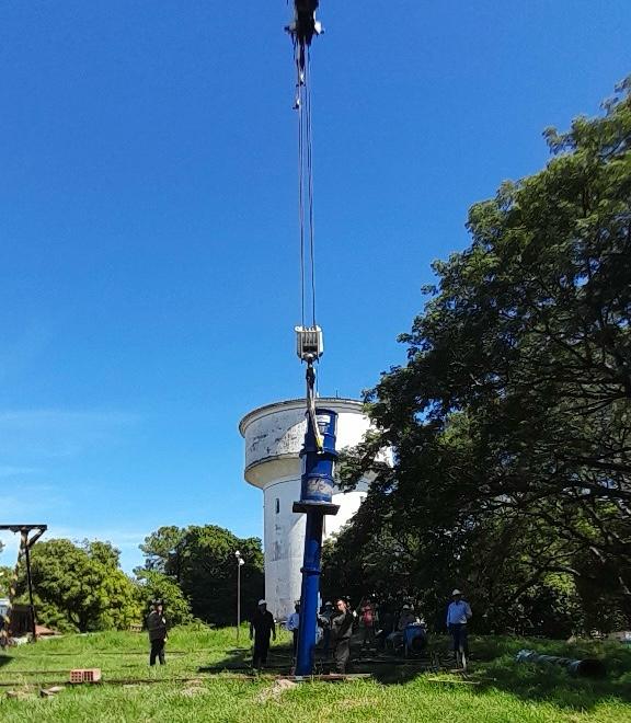 Villa Monona: SAMEEP puso en funcionamiento un nuevo equipo de bombeo para un mayor aporte de agua potable