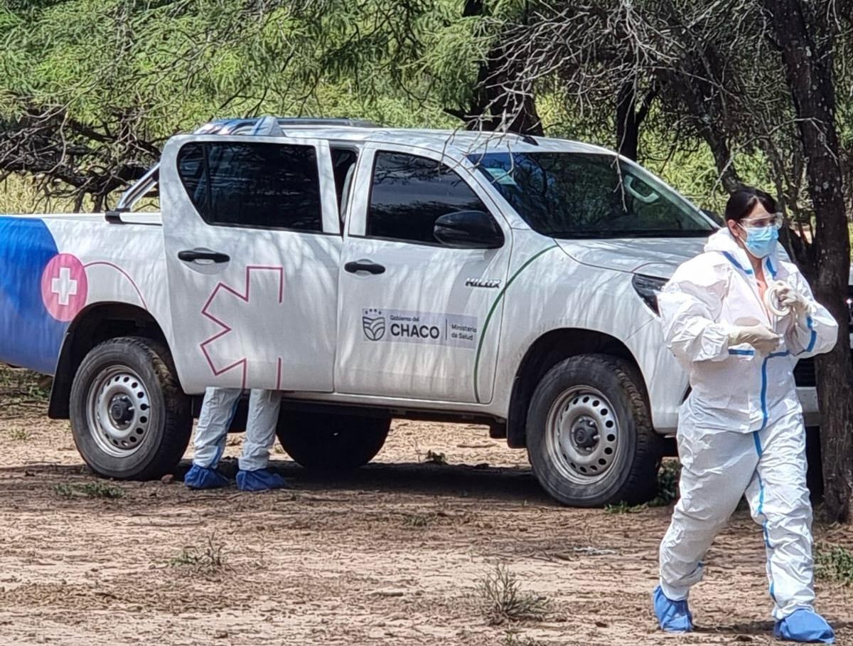 Trabajo en conjunto de Salud, Producción y SENASA ante caso de influenza aviar en zona rural de Tres Isletas