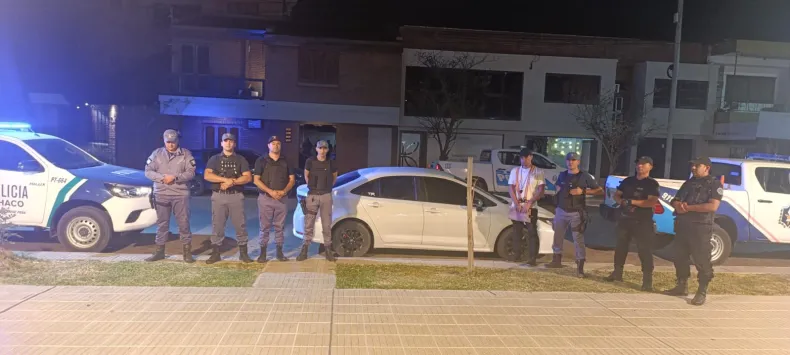 Sáenz Peña: Hacia picadas en la ciudad, termino detenido