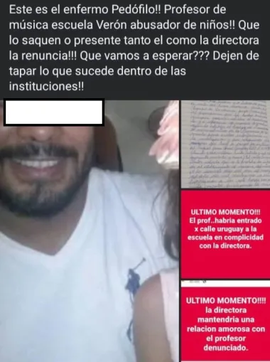 Escándalo en una escuela de Corrientes: denuncian a profesor de música por «presunta corrupción de menores»