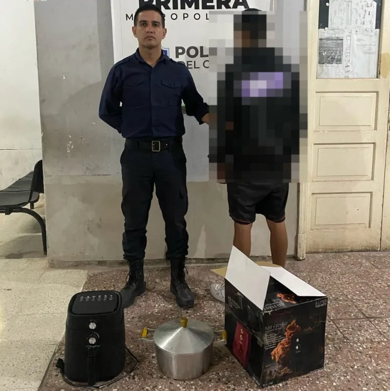 Denuncio a su hermano por robo, la Policía lo detuvo y recupero los bienes sustraídos
