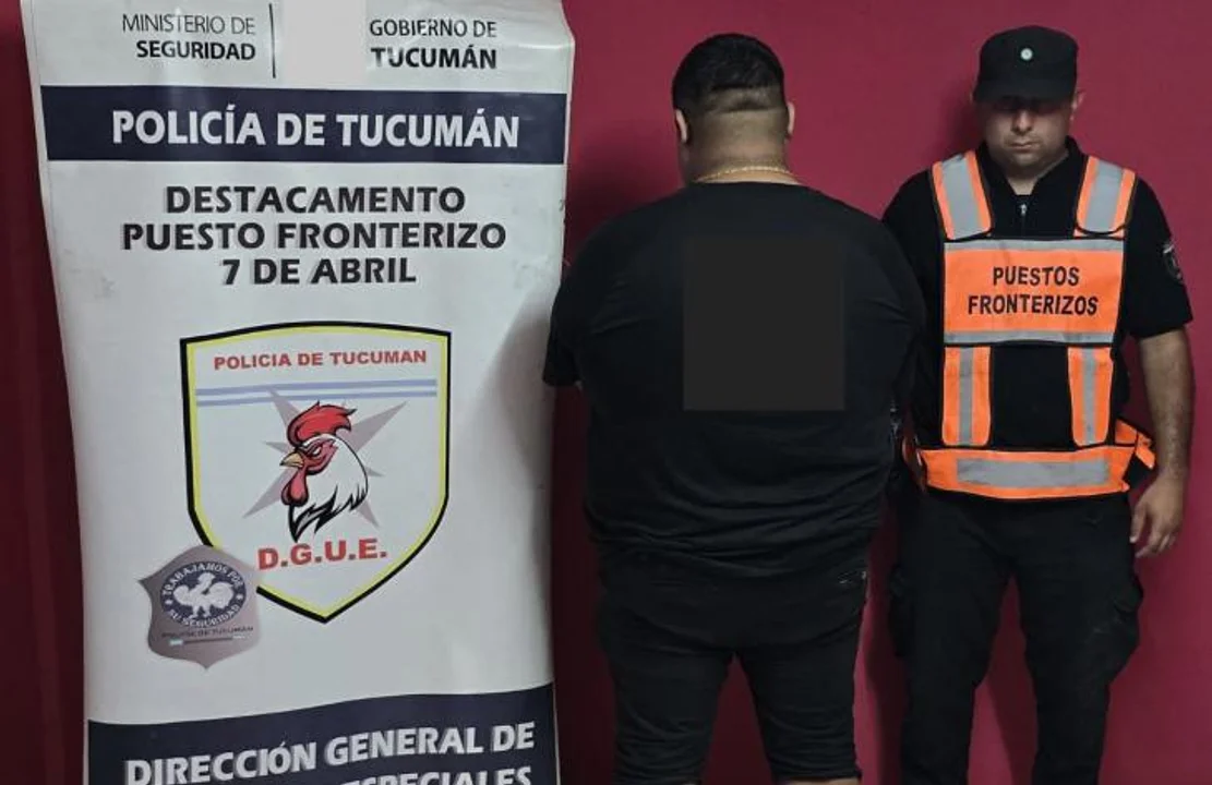 Durante controles fronterizos, atrapan a varios fugitivos de la Justicia