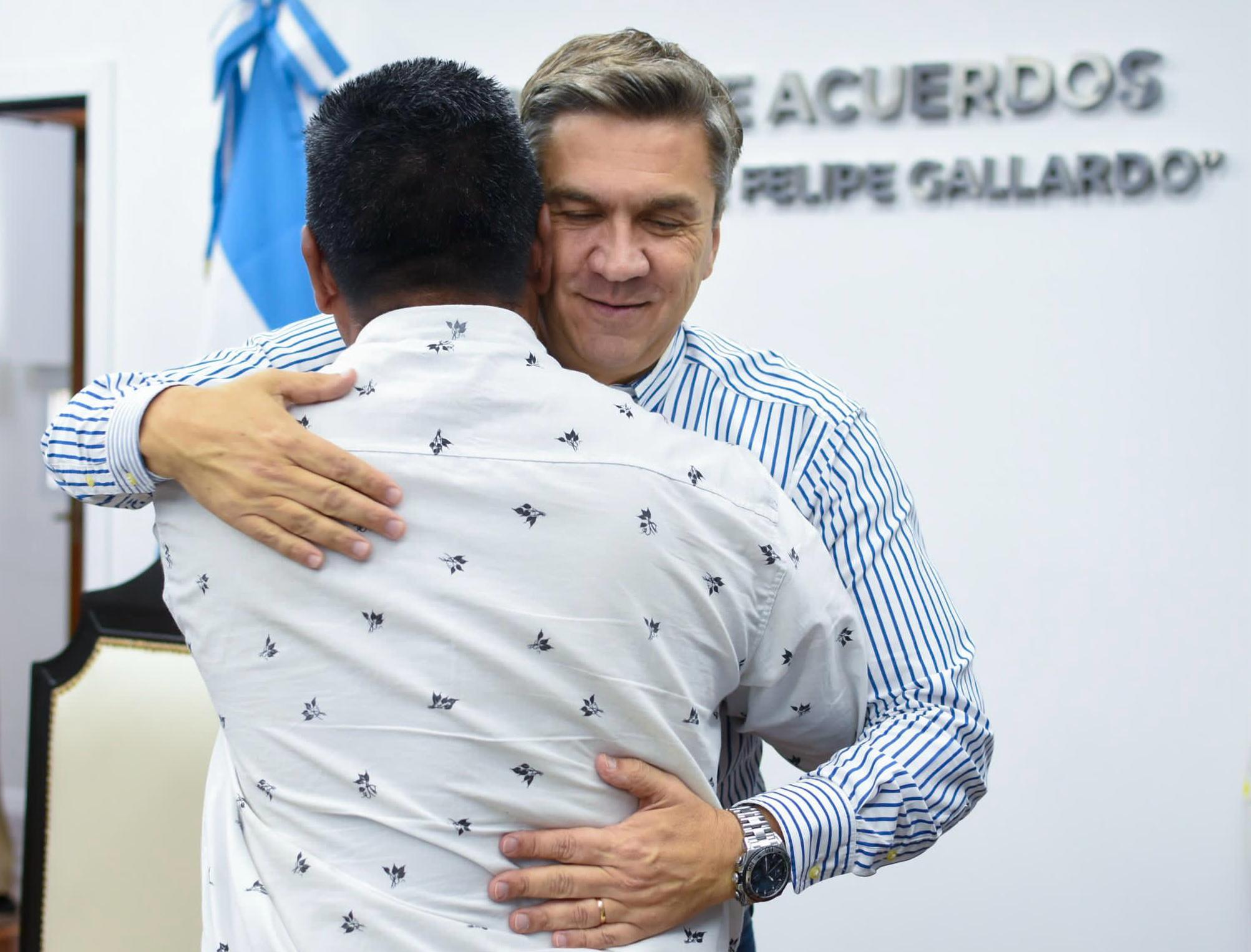 IDACH: el Gobernador Zdero recibió al flamante presidente Florencio Díaz y aseguró “un trabajo mancomunado y continuo”