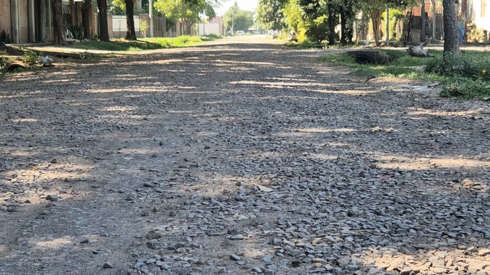 Cada vez más ripio en Resistencia
