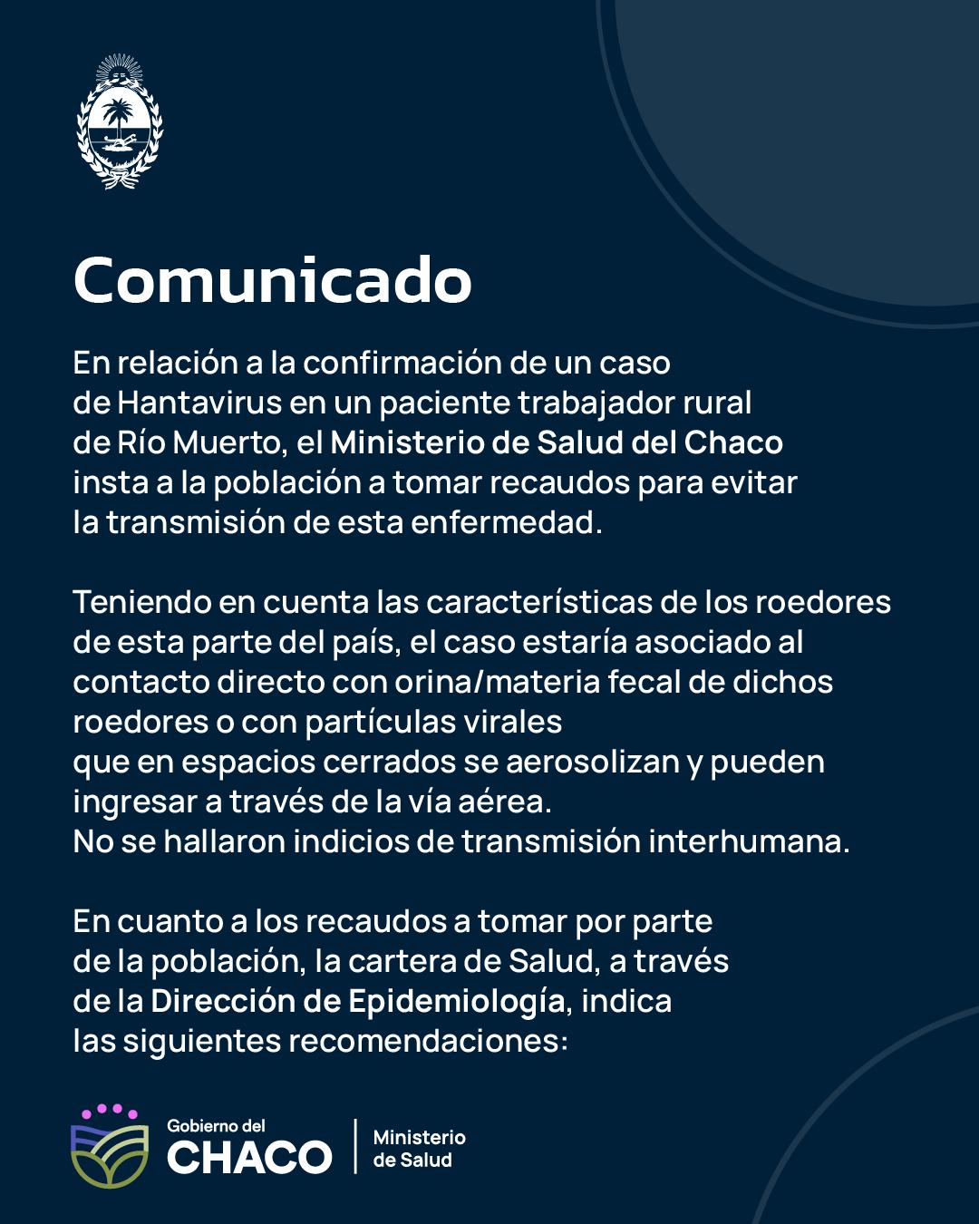 Recomendaciones para la prevención de Hantavirus