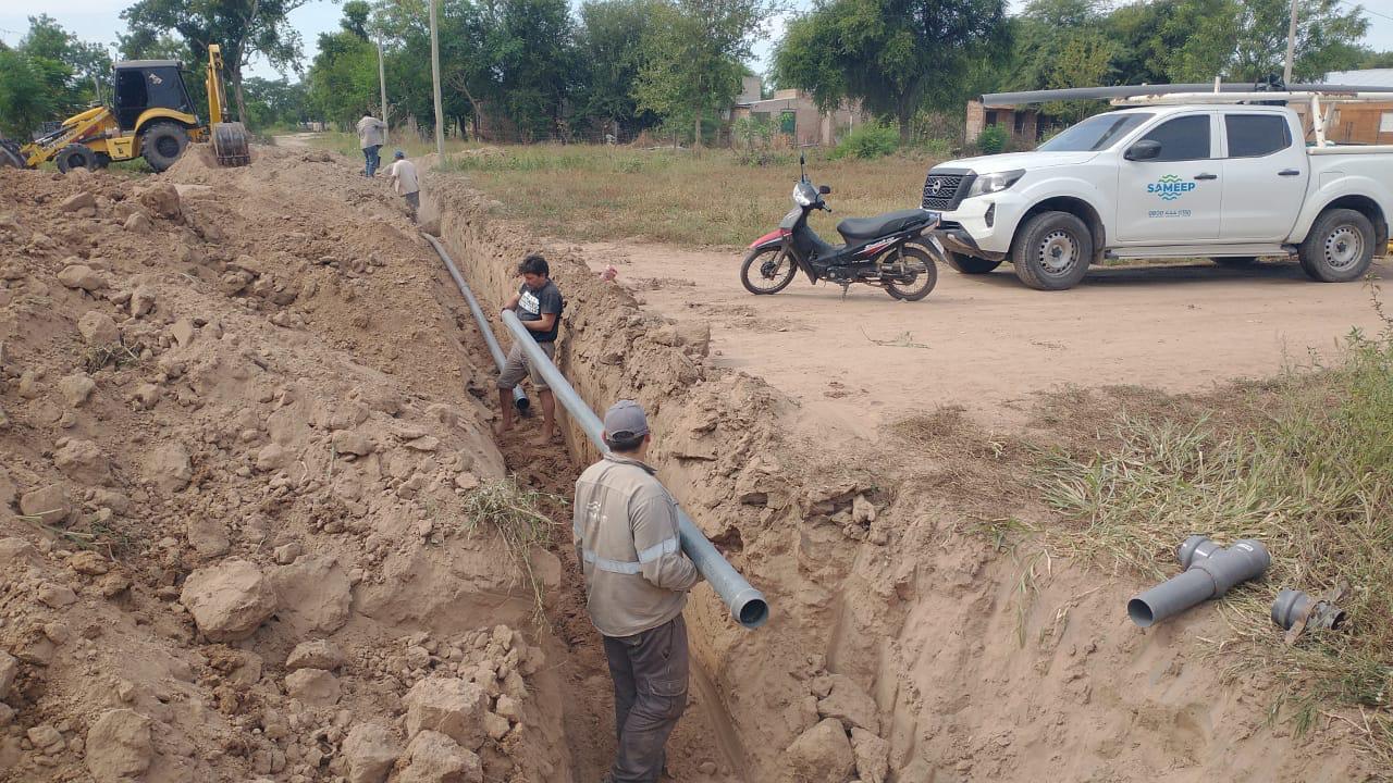 Villa Rio Bermejito: SAMEEP amplia el servicio y ejecuta acciones para mejorar el caudal de agua potable