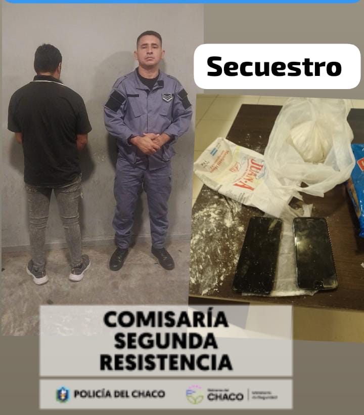 Intento de ingreso de celulares en Unidad Policial, termino tras las rejas