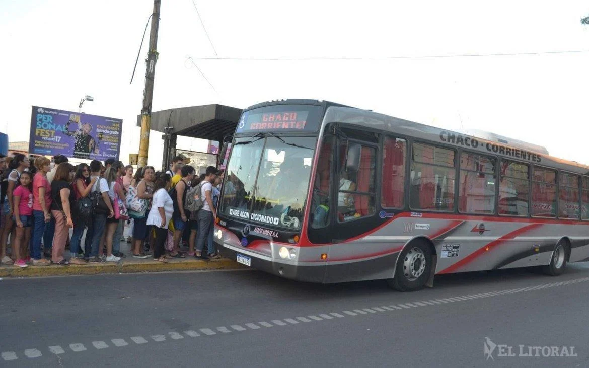 Nuevos horarios de los colectivos Chaco Corrientes
